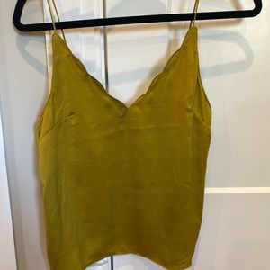 Top shop olive tank top